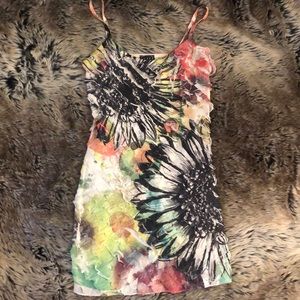 Floral print tank